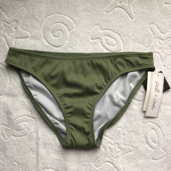 Salt + Cove Other - Salt + Cove Olive Green Bikini Bottom - Size XL